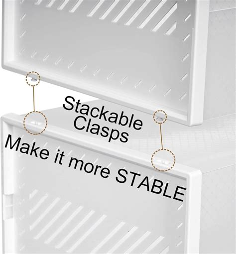 Buy Shoe Crates for Sneakers| Shoe Organizer Containers with Lids ...