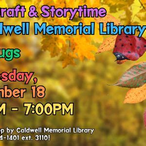 Kids Craft at Caldwell Memorial Library, Caldwell Memorial Library ...