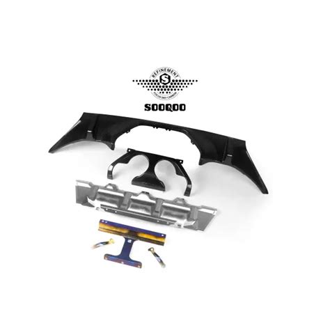 For BMW G87 Carbon Fiber Rear Diffuser Dry Carbon Fiber Rear Bumper Li ...