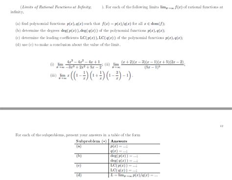 Image result for Graph of Rational Function Limit at Infinity
