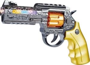 TEMSON Realistic Projector Gun Musical Toy for Kids with Sound and ...