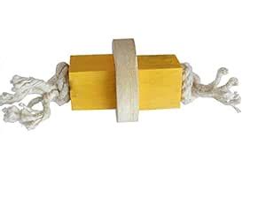 KSK Small Animals Wooden Chew Toys Swing for for Rabbits Hamster Parrot ...