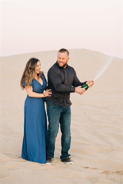 Nellis Sand Dunes Engagement — Amber & Co Photography