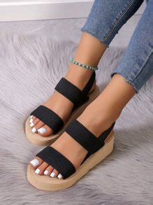 Women's High-Heeled Outdoor Fashion Thick-Bottomed Wedge Sandals For ...