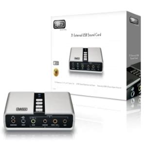 Sweex 7.1 external USB sound card (SC016) — Drivers Guide