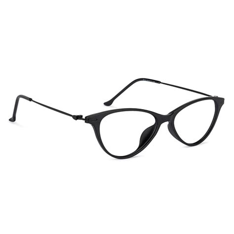 Buy Matte Black Full Rim Cat Eye Lenskart Air LA Air fusion P013 ...