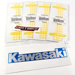 Jual Stiker Sticker Tangki Swing Arm KAWASAKI ORIGINAL KLX Dtracker ...