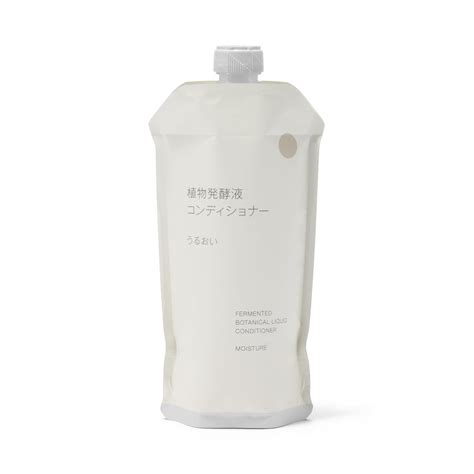 MUJI 無印良品 植物発酵液 コンディショナー うるおい(詰替用) ・340g 84465642 | Yumeiro Life