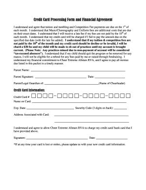 Image result for Paper Credit Card Processing Form