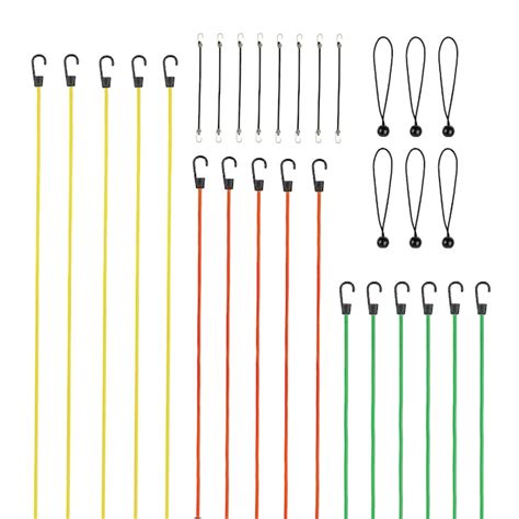 SmartStraps Assorted Length Bungee Cord (30-Pack) 4063 at Lowes.com