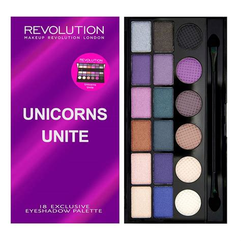 Buy Makeup Revolution London Salvation Unicorns Unite Eyeshadow Palette ...