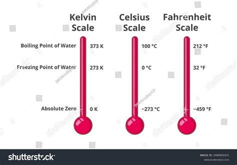 Escalas de temperatura que muestran diferencias: vector de stock (libre ...