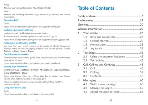 Image result for Alcatel Phone Tips