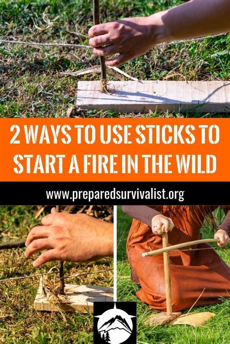 Image result for Making Fire Using Sticks