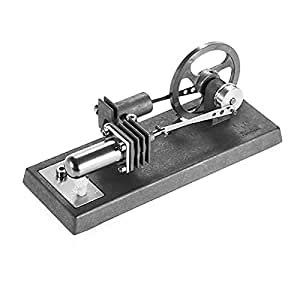 EXCLUZO Mini Hot Air Stirling Engine Model DIY Kit Experiment ...