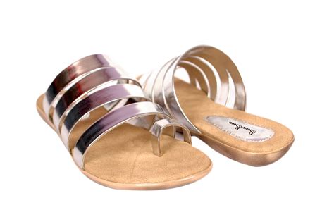 Buy Studio 9 Womens Silver Flats Online @ ₹649 from ShopClues