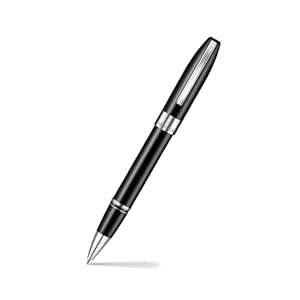 Sheaffer Legacy 9064 Glossy Black Rollerball Pen with Chrome Plated ...