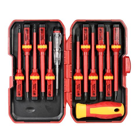 Festnight Insulated Screwdrivers Set 13pcs 1000V Changeable Insulated ...