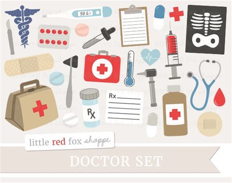 Buy Medical Clipart Doctor Clip Art First Aid Kit Clipart Nurse Online ...