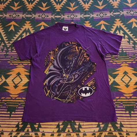 Batman × Dc Comics × Vintage Vintage 90s Batman Graphic Tee SSI Tag USA ...
