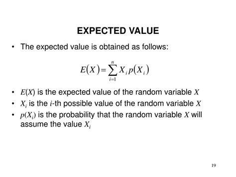Image result for Expected Value of Random Variables