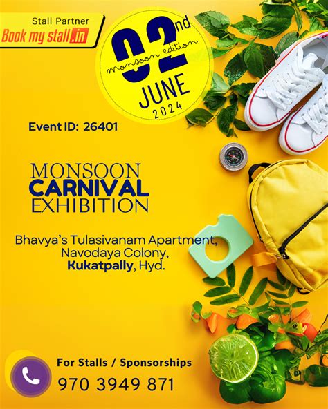 Monsoon Carnival Exhibition - Hyderabad