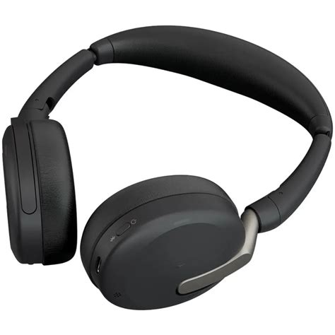 Jabra Evolve2 65 Flex MS USB‑A Wireless Headset with ANC & Link 380A ...