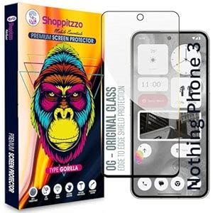 Shoppitzzo Military Grade-Gorilla Tempered Glass Screen Protector for ...
