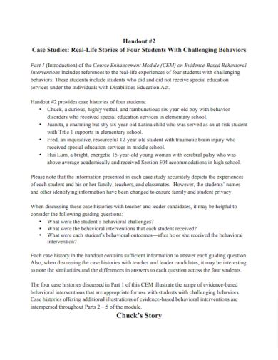 Image result for Case Study Examples for Students