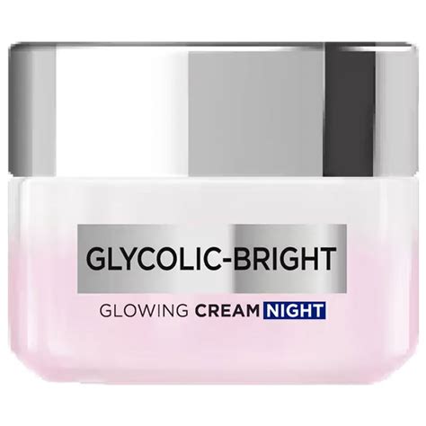 Buy Loreal Paris Glycolic Bright Glowing Night Cream, 50 ml | 19 ...