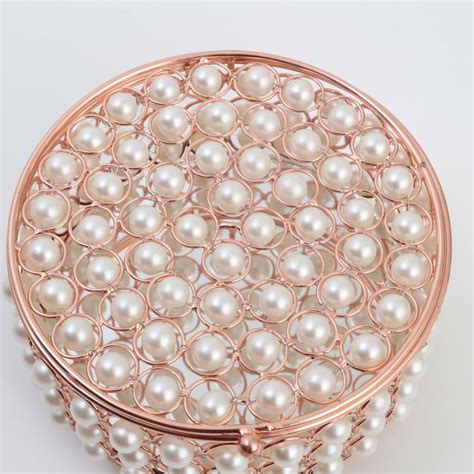 Buy Corsica Tasta Iron Pearl Embellished Jewellery Box from Home Centre ...