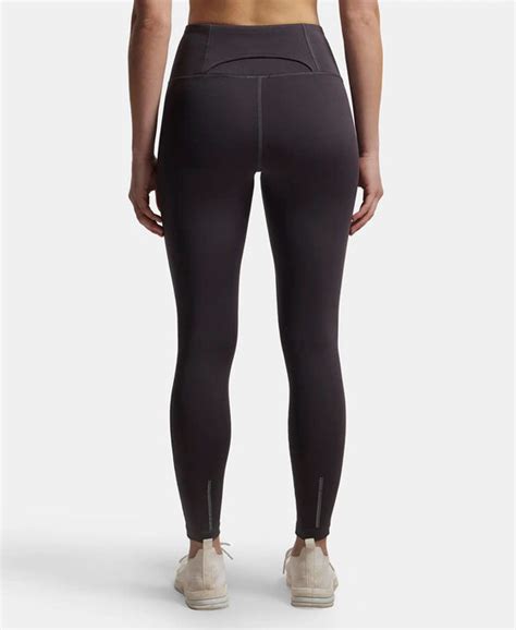 Buy Microfiber Elastane Performance 7/8th Leggings with Broadwaistband ...