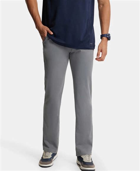 Buy Super Combed Cotton Rich Trackpant with Zipper Pockets and ...