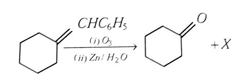 Identify the compound X in the following reaction