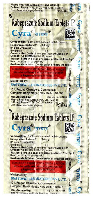 Cyra Tablet – GERD & Acid Reflux Treatment