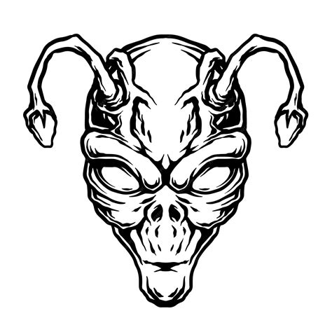 Alien Head Side Profile 的图像结果