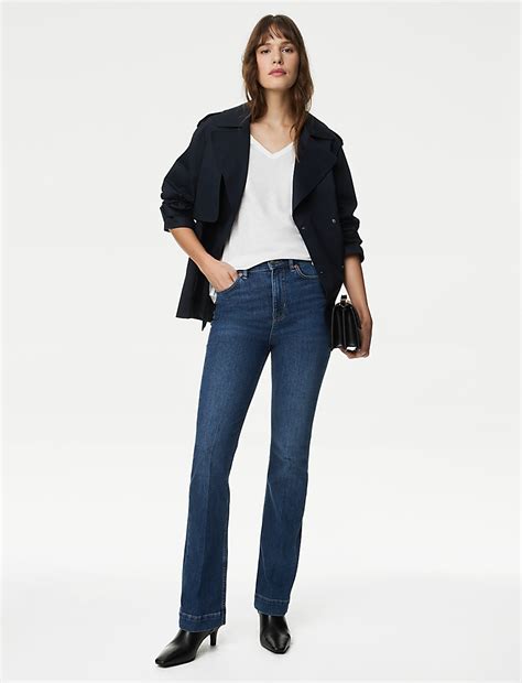 Buy Linen Blend V-Neck Top at Marks & Spencer