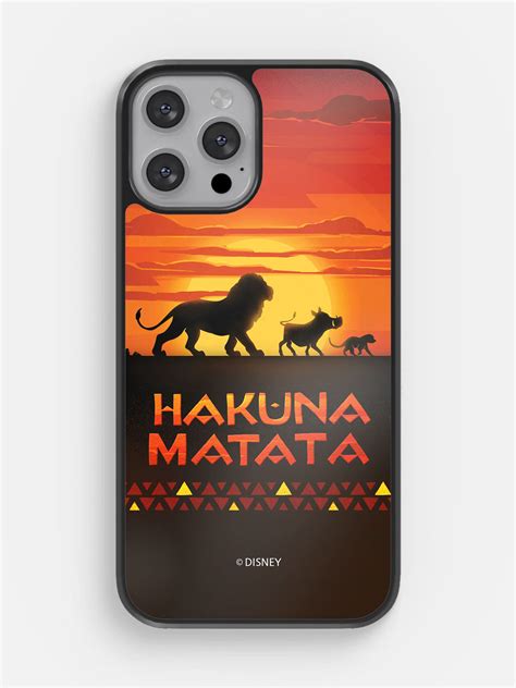 Hakuna Matata - iPhone 12 Pro Cover - Buy Online in India | Macmerise