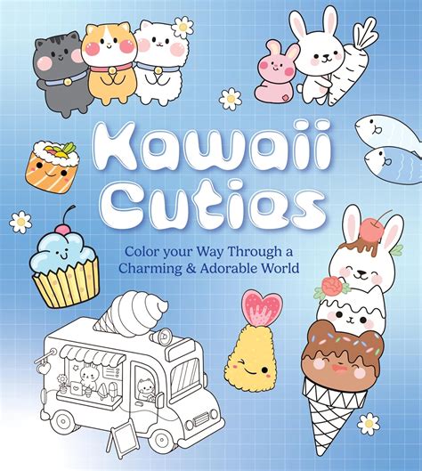 Buy Kawaii Cuties: Color Your Way Through a Charming and Adorable World ...