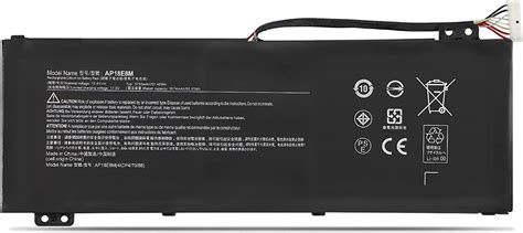 WISTAR AP18E7M AP18E8M Battery for Acer Nitro 5 AN515-54 AN517-51 AN515 ...