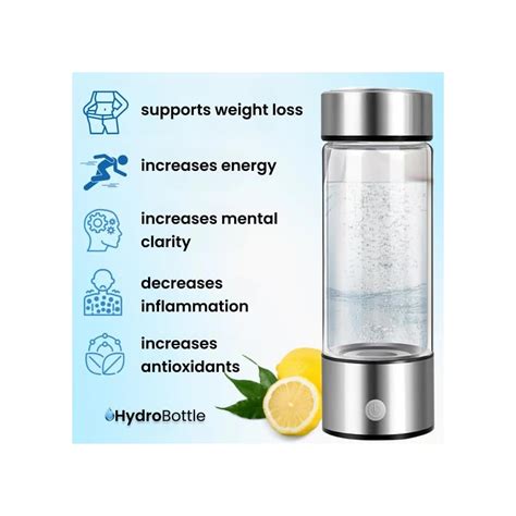 Alive Blue Hydrogen Water Bottle, Hydrogen Water India | Ubuy