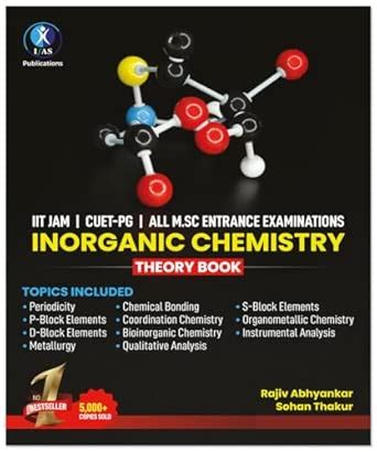 IIT JAM Inorganic Chemistry Theory Book | Complete Theory with ...
