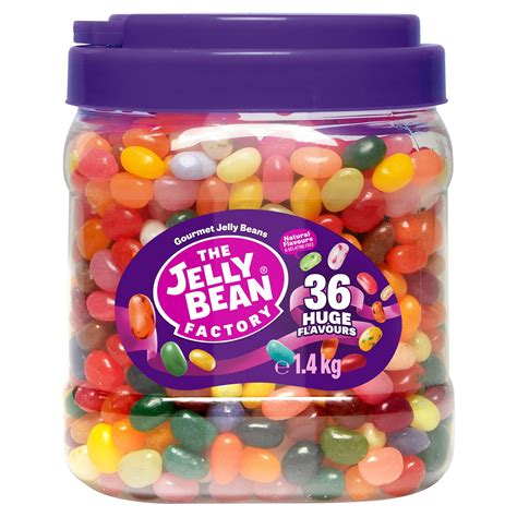 The Jelly Bean Factory Gourmet Jelly Beans 36 Huge Flavours 1.4kg ...