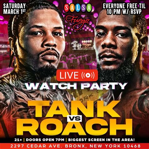 PBC FIGHT NIGHT | GERVONTA 'TANK' DAVIS VS. LAMONT ROACH | LIVE STREAM ...