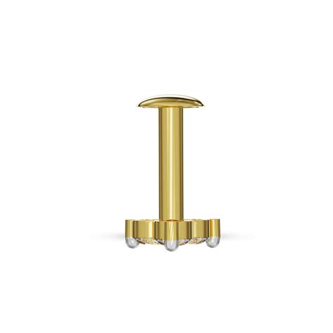 22K Bella Gold Nose Stud – Bhima Jewellery
