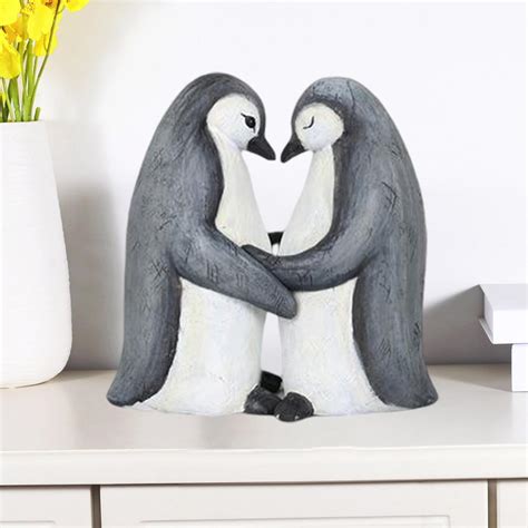Buy Romantic Art Garden Hugging Animal Statue Polyresin Animals ...