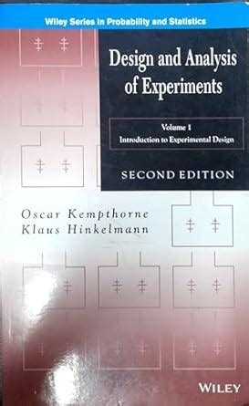 Buy Design And Analysis Of Experiments: Introduction To Experimental ...