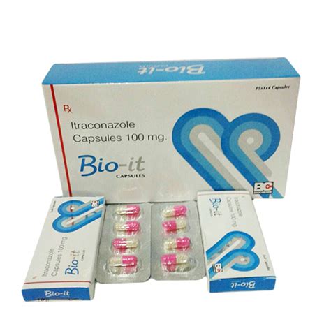Itraconazole 100mg Capsule Biochemix Healthcare Pvt. Ltd
