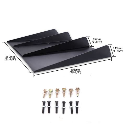 For Chevrolet Corvette C8 Rear Diffuser 4 Fins India | Ubuy