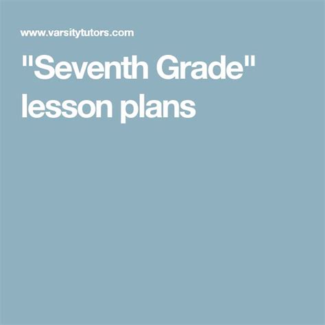 7th Grade Lessons 的图像结果